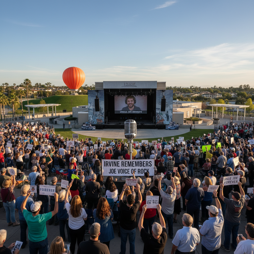 News illustration for: Irvine Remembers Radio Legend Uncle Joe Benson, AOR Music History in Irvine