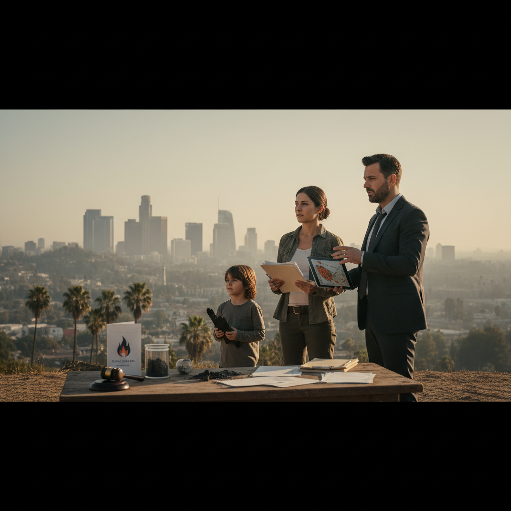 News illustration for: Los Angeles Fire Victims: Settlement Choices & Legal Paths in Los Angeles