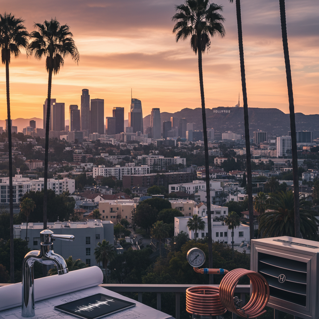 News illustration for: Los Angeles Plumbing: Element P.H.A. Builds Trust with New Podcast in Los Angeles