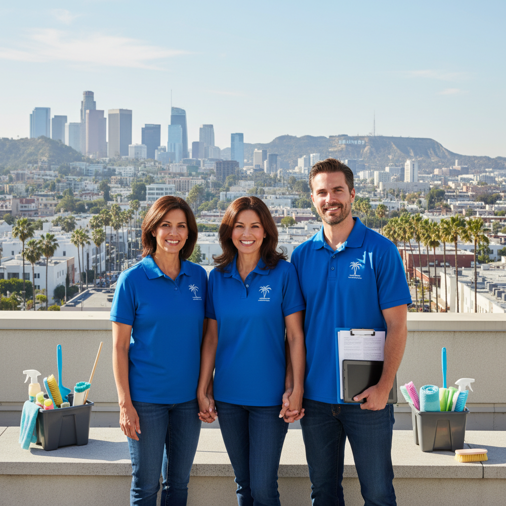 News illustration for: Los Angeles Cleaning Services: Family Business Expands in SoCal in Los Angeles