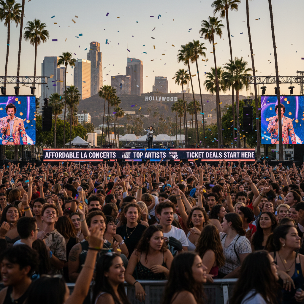 Event scene related to: Los Angeles Concert Tickets: Find Affordable Deals for Top Artists in Los Angeles