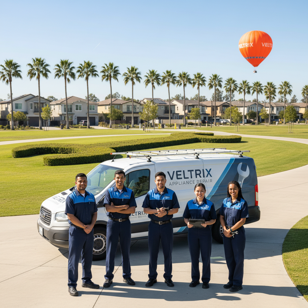 News illustration for: Irvine Appliance Repair: Veltrix Sets Trust Standards in SoCal in Irvine
