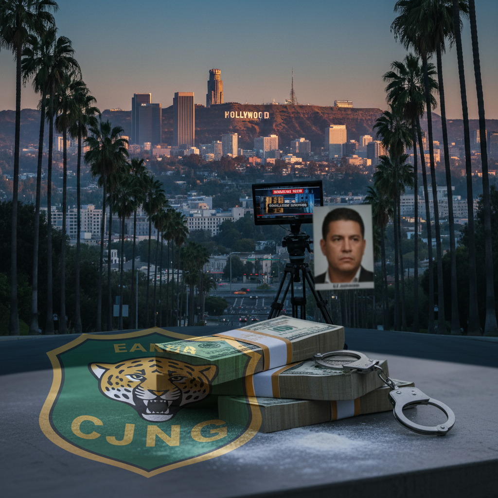 News illustration for: Los Angeles News: Jalisco Cartel Leader 'El Jardinero' Captured, Impact on SoCal in Los Angeles