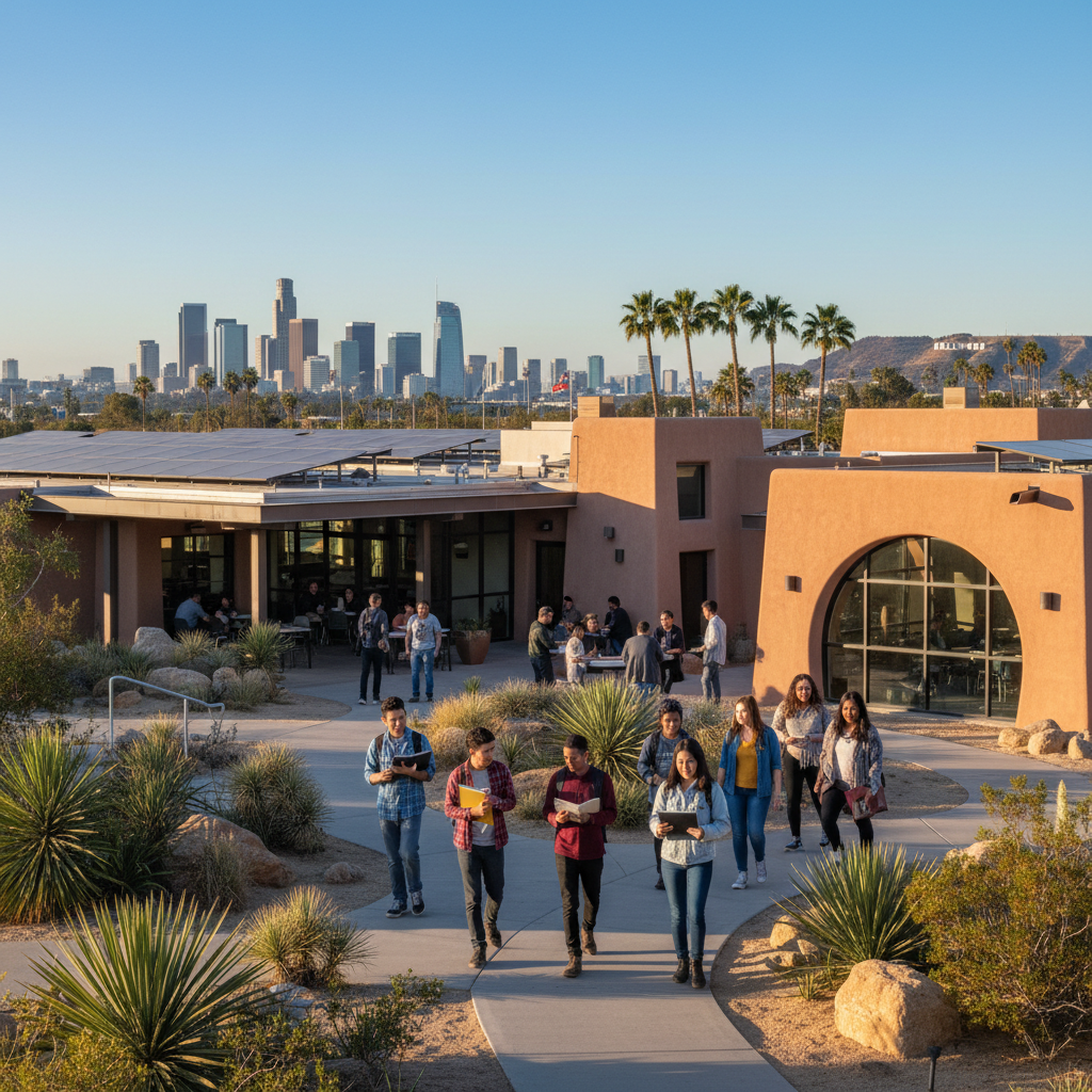 News illustration for: Desert College Near Los Angeles: The Unique Learning Experience with No Tuition in Los Angeles
