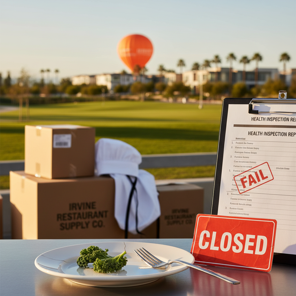 Irvine Restaurant Closures: Health Inspector Actions in Southern California