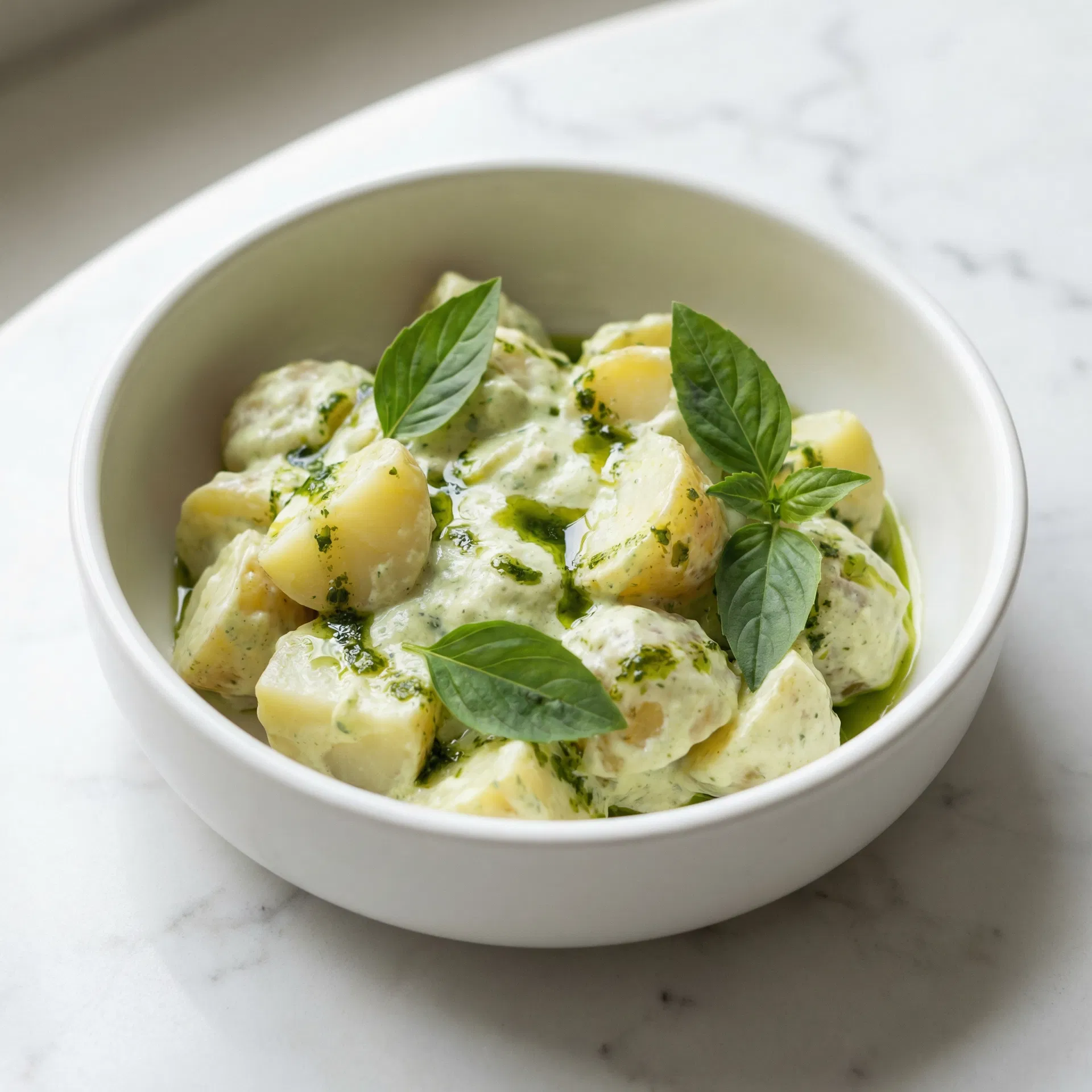 グリーンカレーポテトサラダ