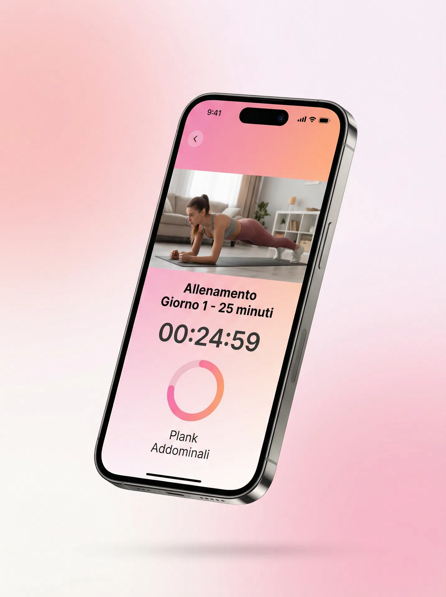 App allenamento – Percorso Donna Fitness