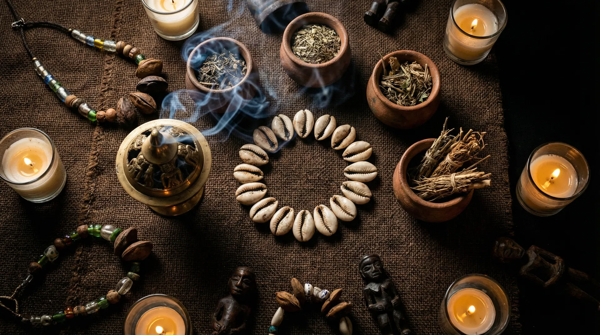 Outils de divination traditionnels africains