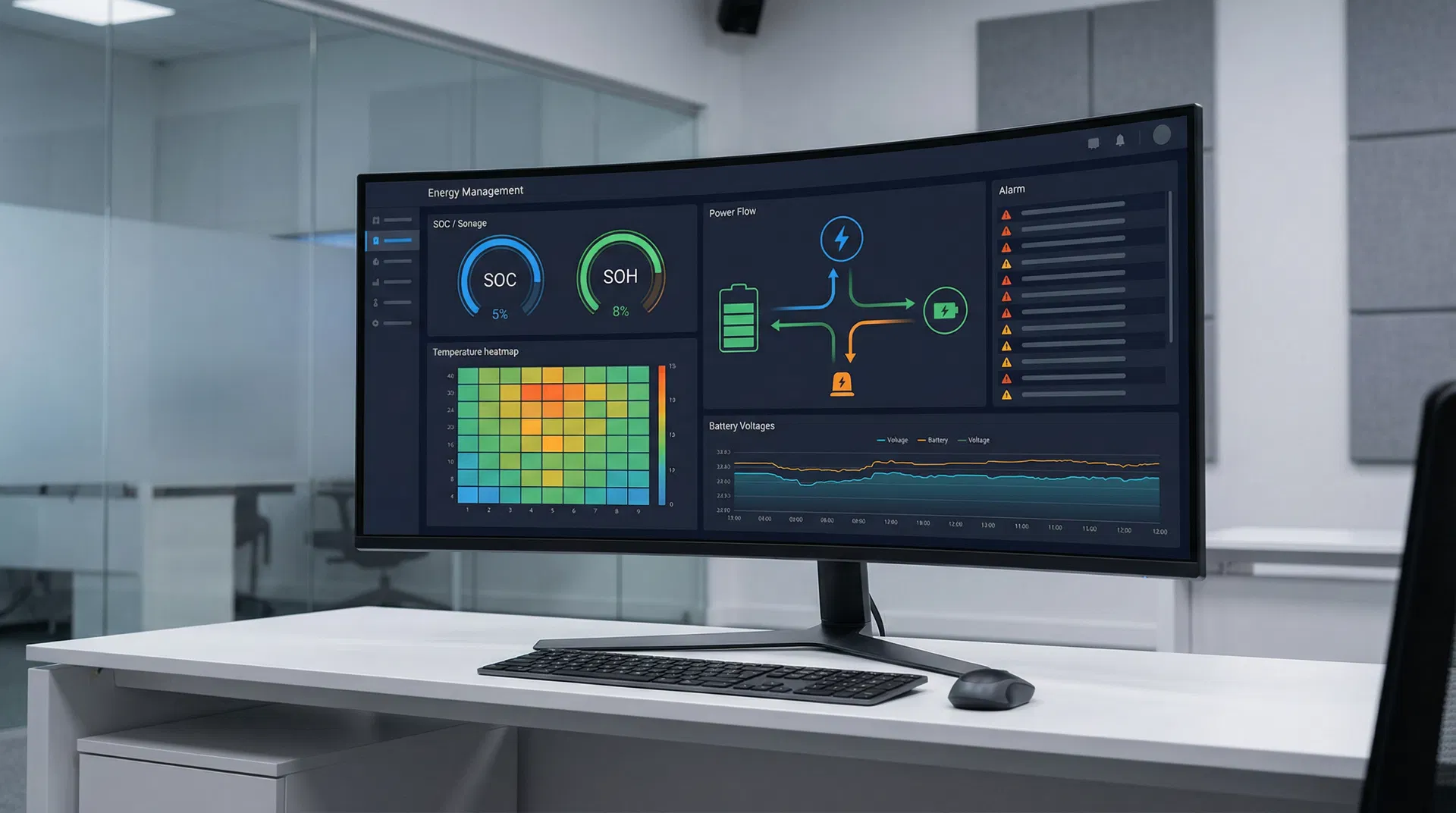 EnerCore EMS 監視画面