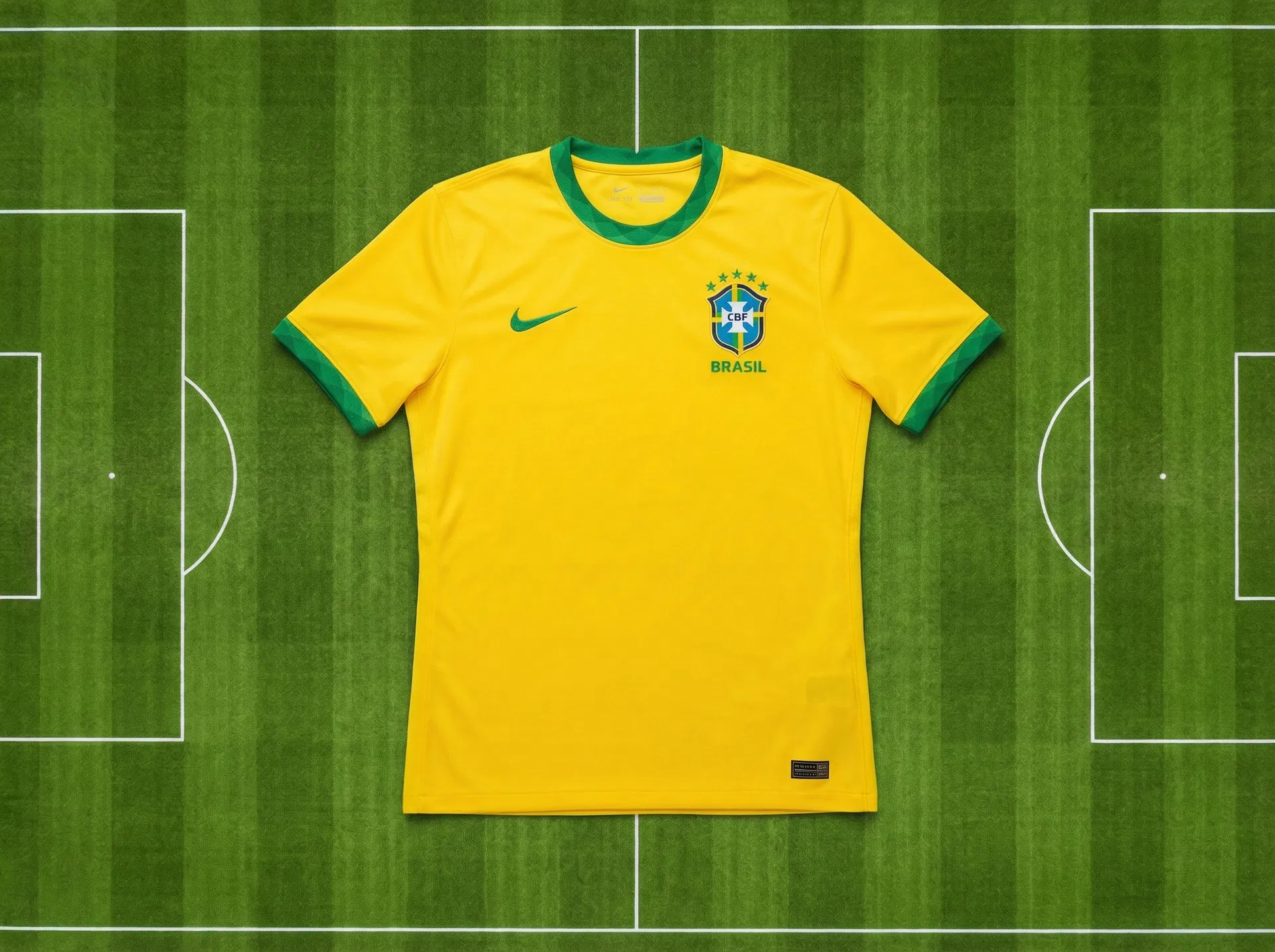 Camiseta Brasil - Uniforme I 2020