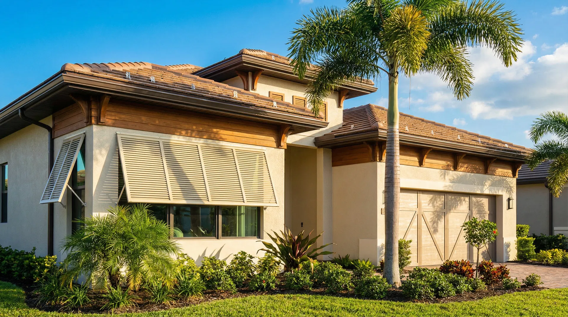 Hurricane-hardened Florida home