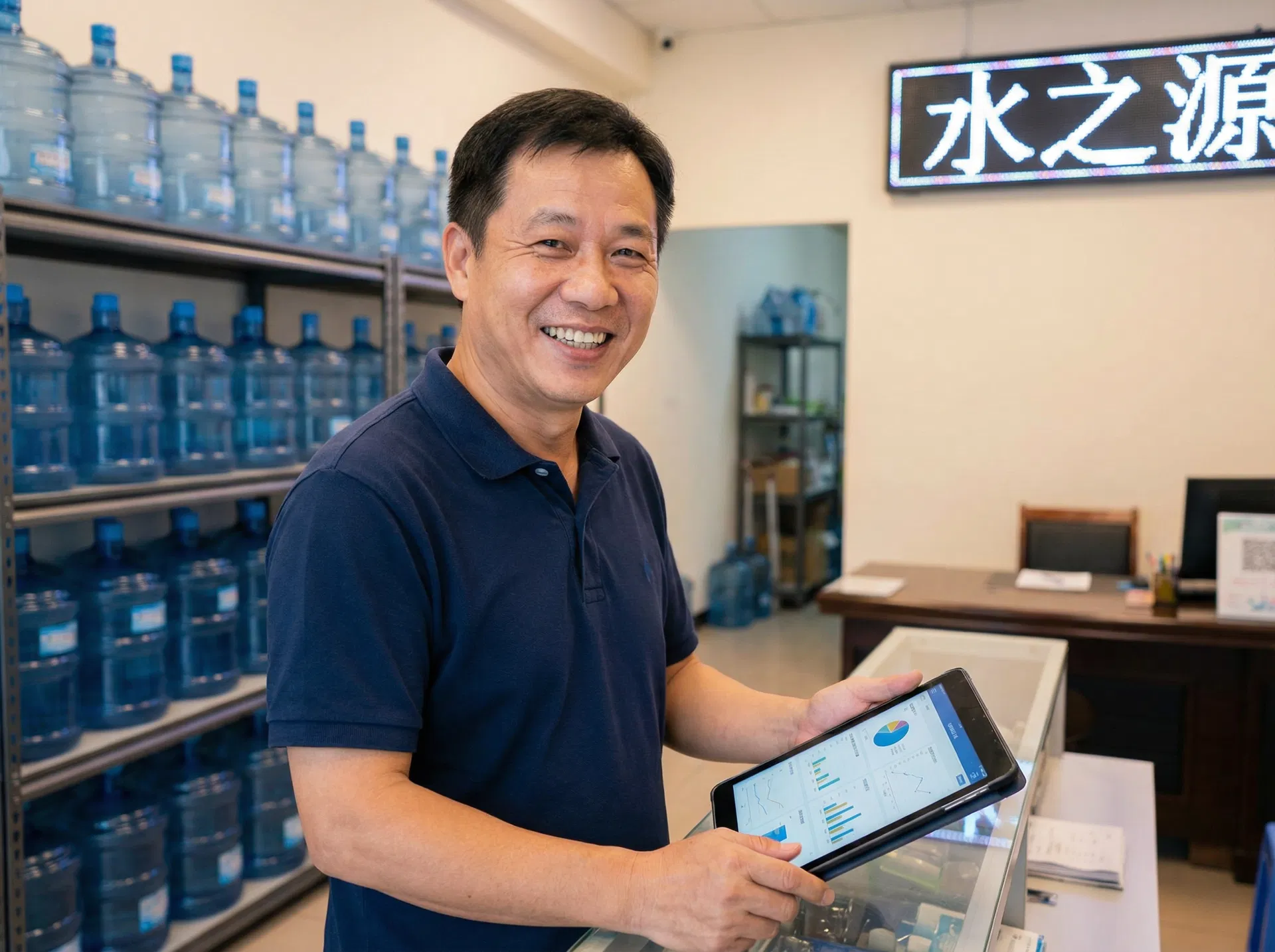 水站老板使用水站通