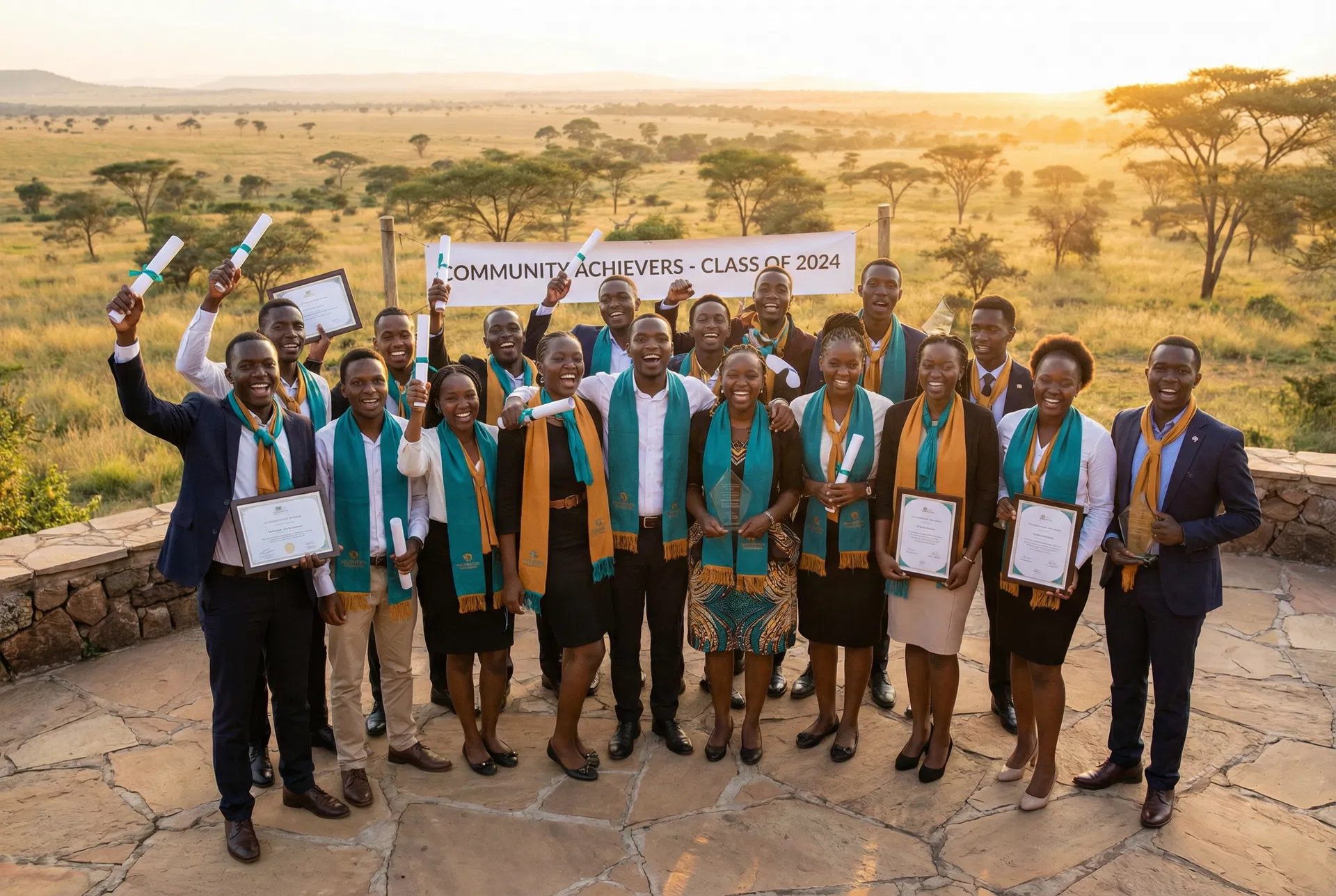 Youth community celebration