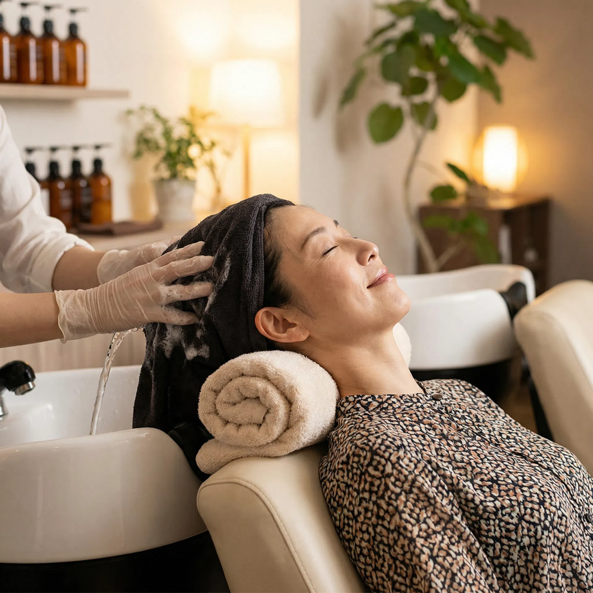 【人気No3】目頭の疲れをリセット♪カット+癒しヘッドスパ/30分コース