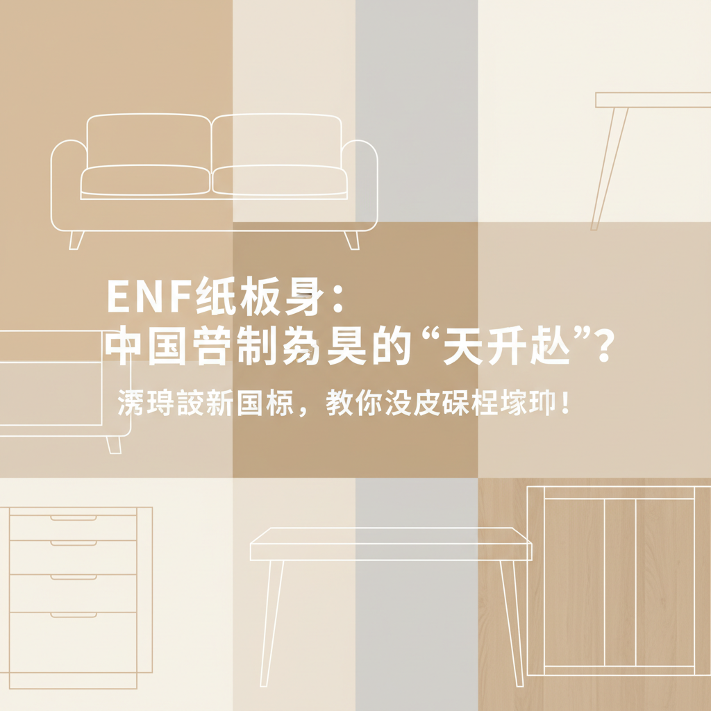 ENF级板材：中国定制家具的“天花板”？深度解读新国标，教你避开环保陷阱！