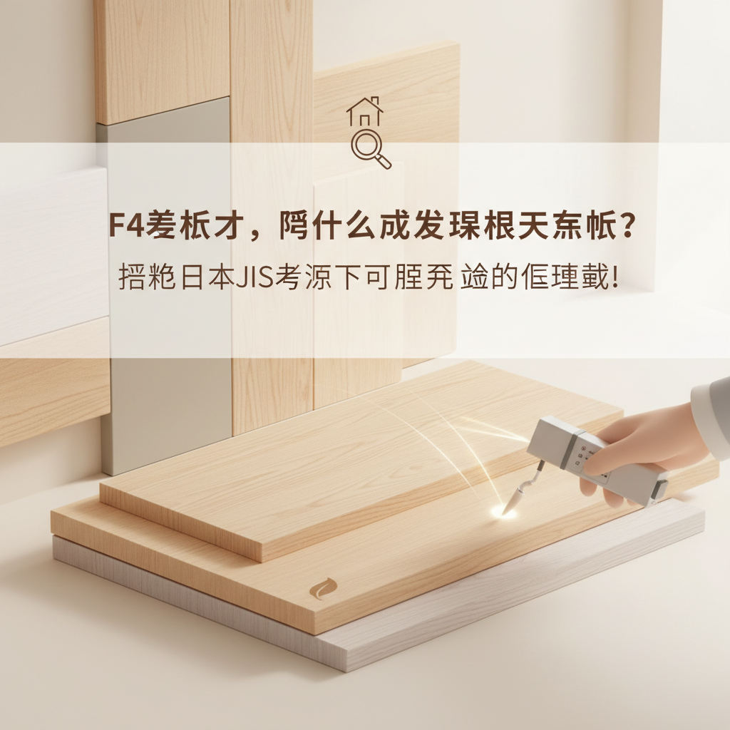 F4星板材，凭什么成为环保天花板？揭秘日本JIS标准下甲醛释放的极限检测！