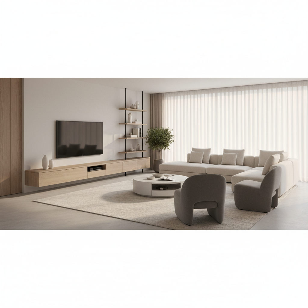 告别选择困难症！现代简约定制家具，这样搭才高级又实用！