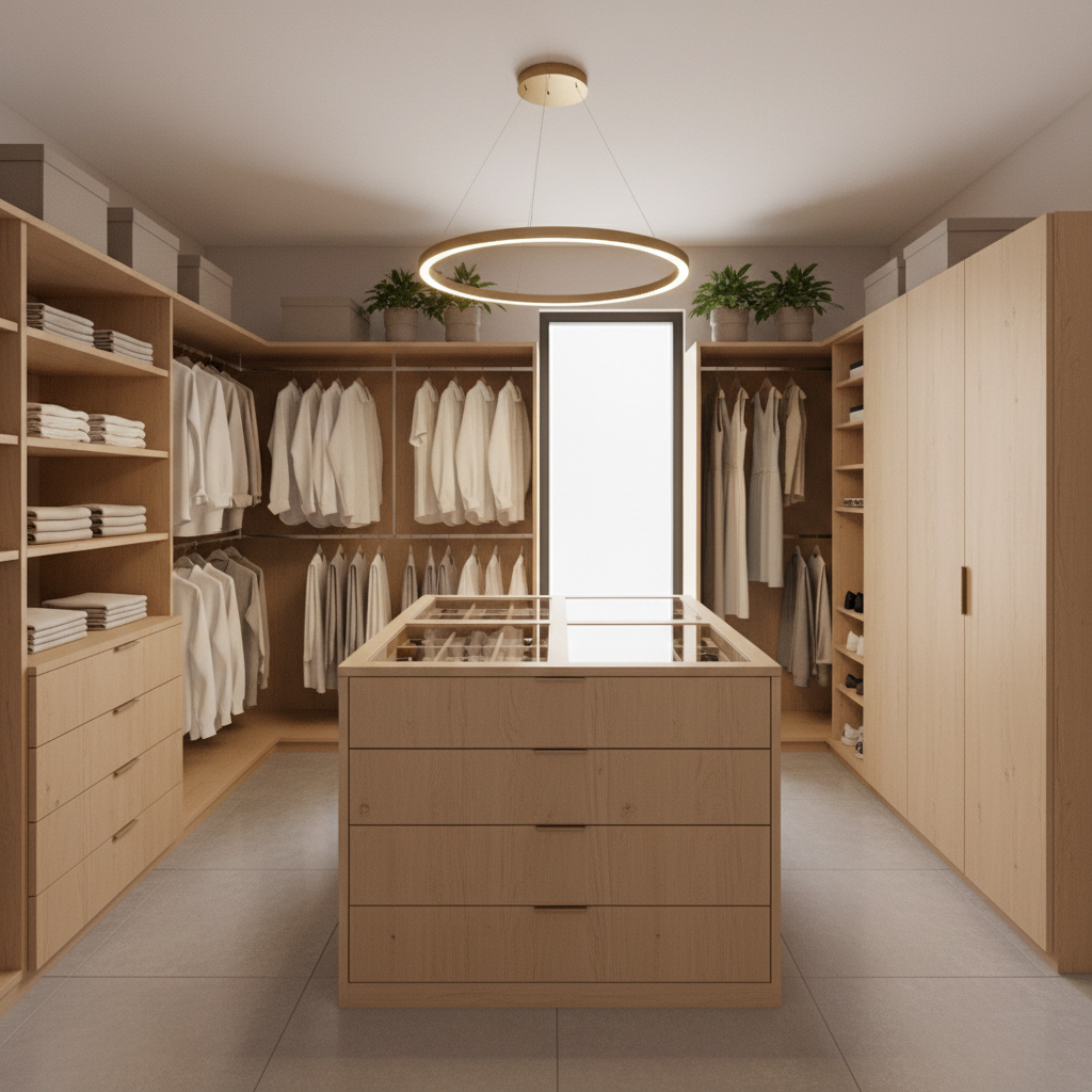 颗粒板定制衣柜