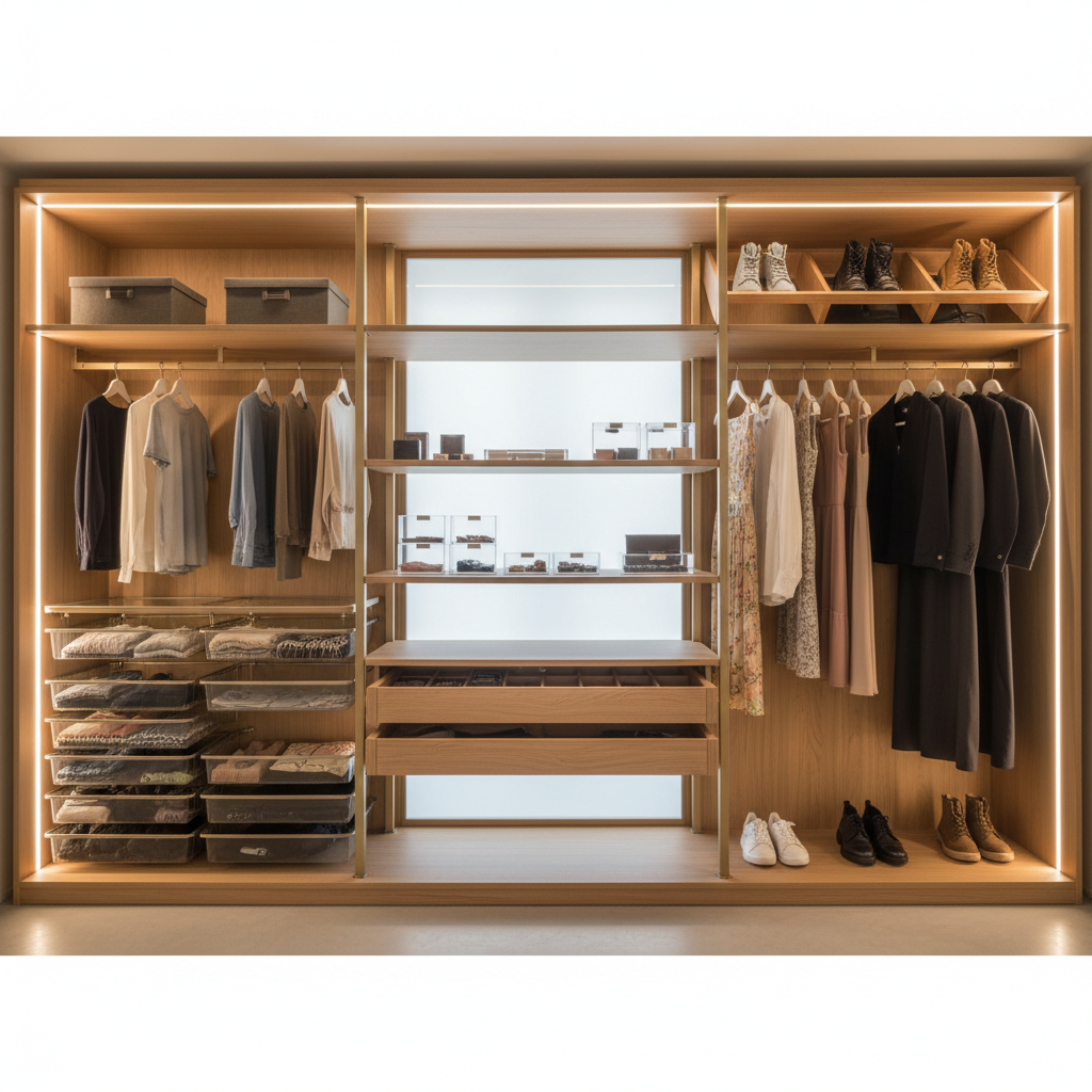 告别衣柜“鸡肋”空间！定制衣柜尺寸规划的终极秘籍，让你的家大1倍！