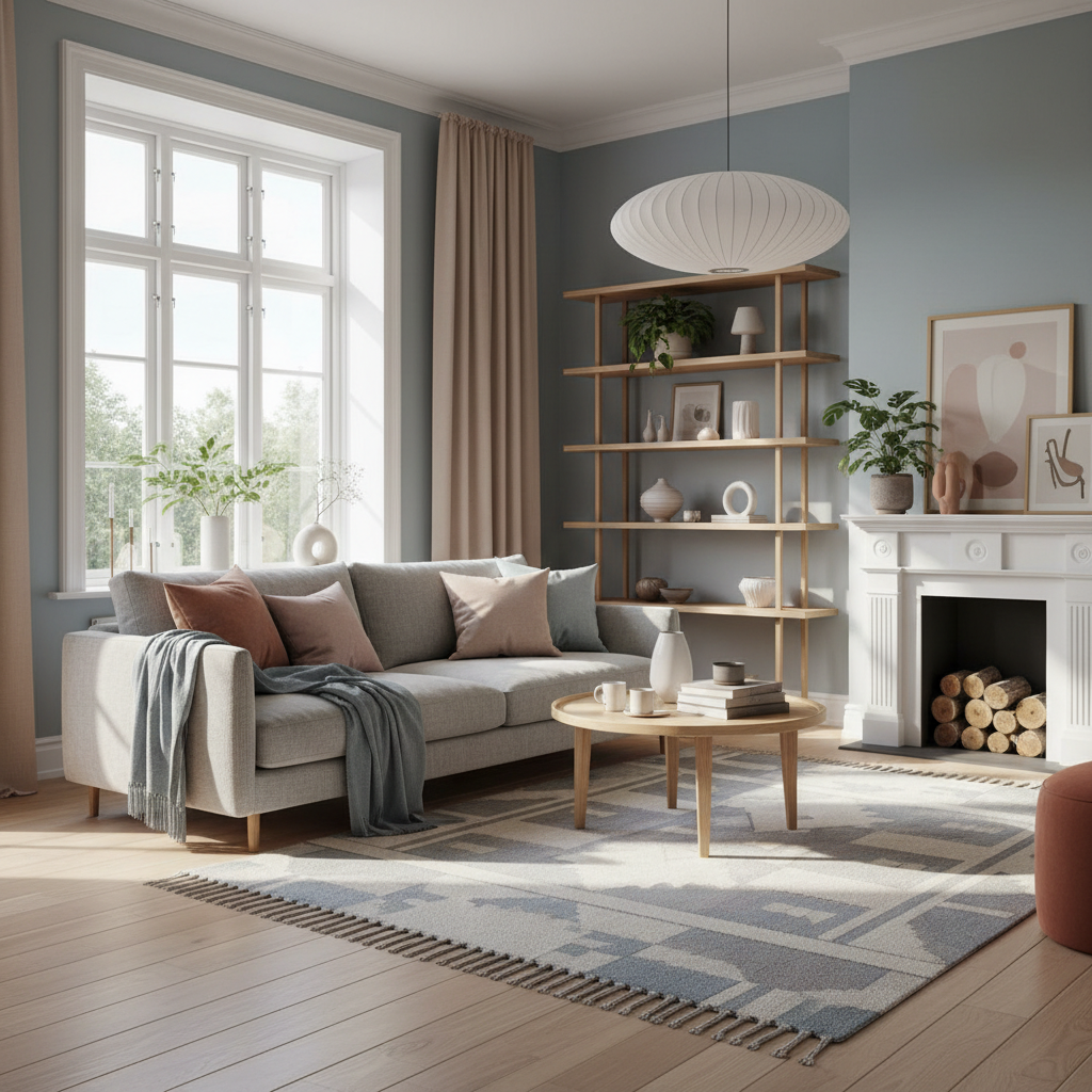 告别“性冷淡”！北欧风色彩搭配，让家美出高级感与治愈力！