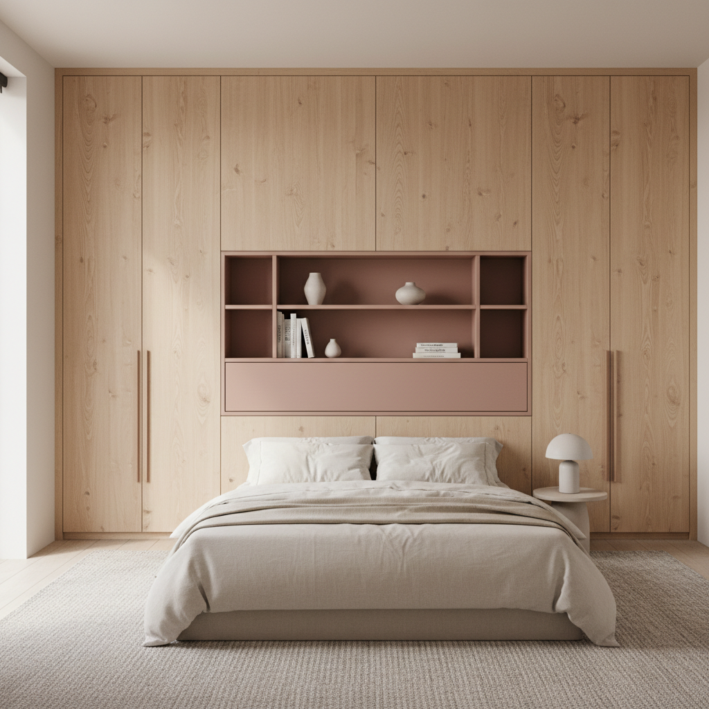 莫兰迪色系搭配定制柜