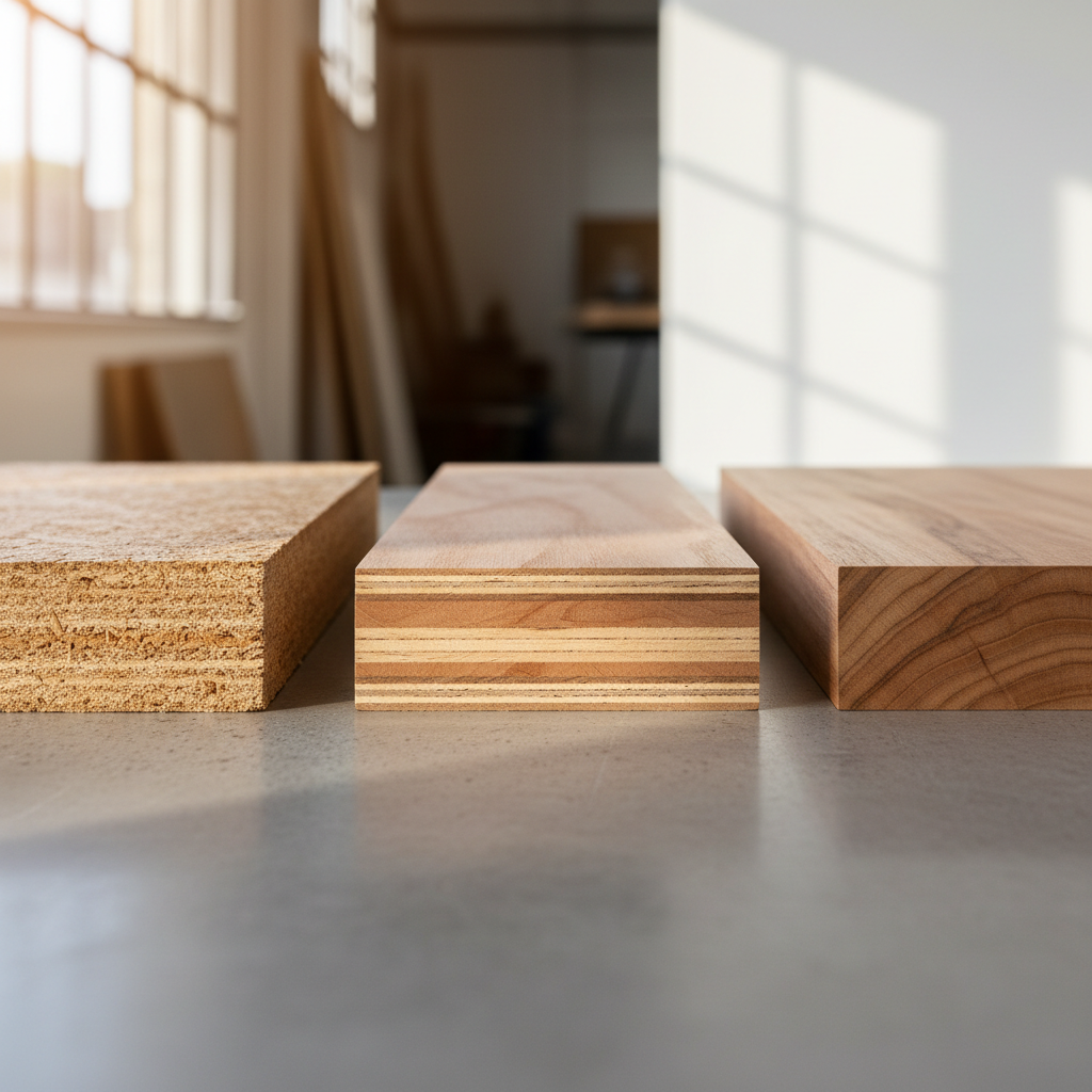 定制家具板材怎么选？颗粒板、多层板、实木板，一篇搞懂不踩坑！