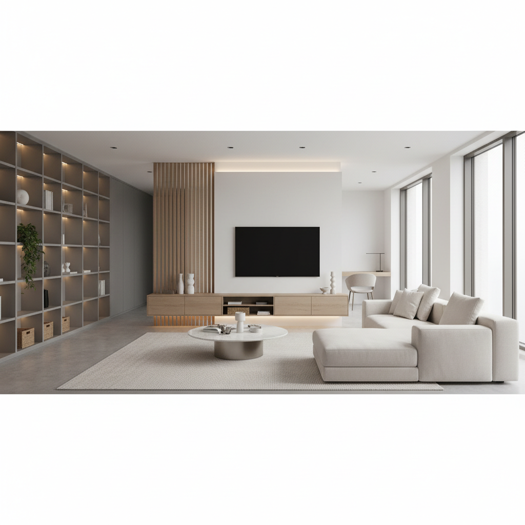 告别选择困难症！现代简约定制家具搭配，让家美得高级又实用！