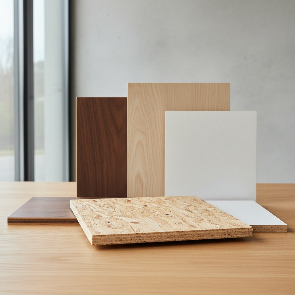 多种环保板材展示