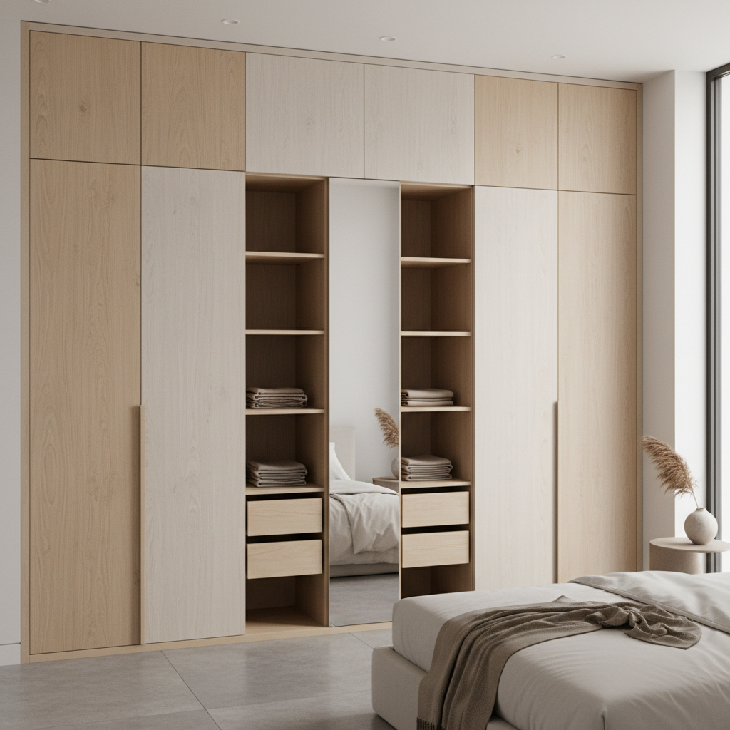 顶天立地衣柜设计