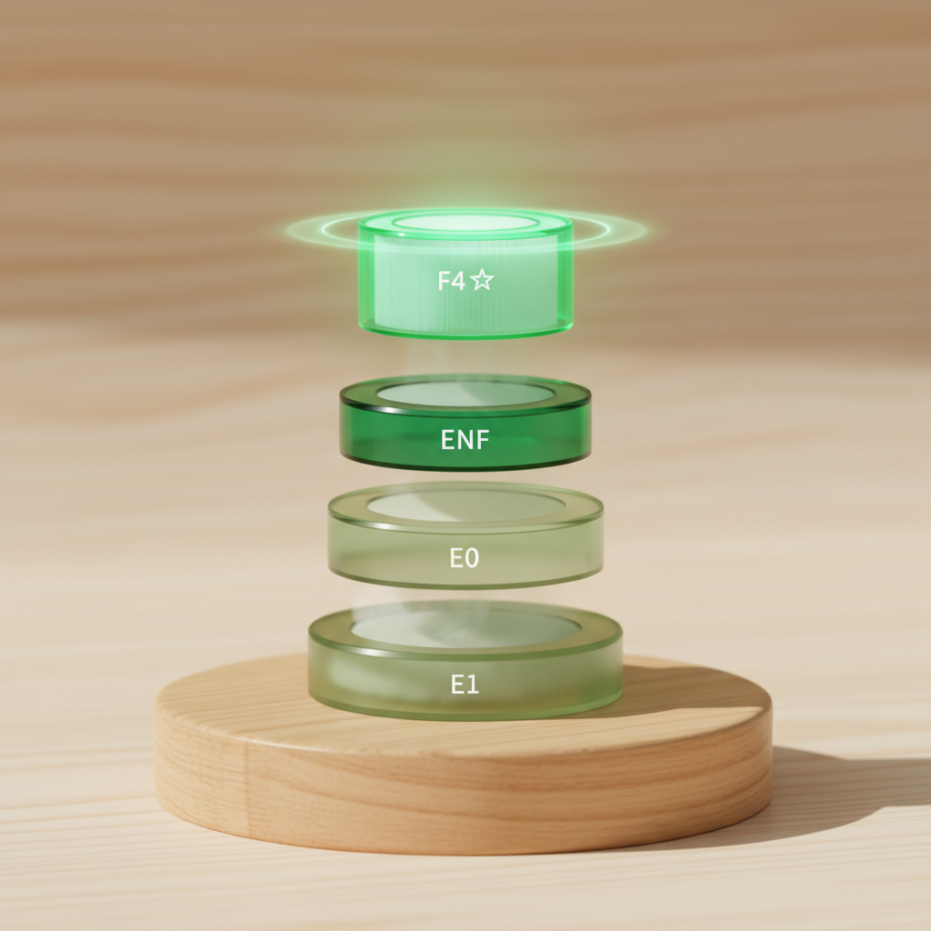 不同环保标准对比图示