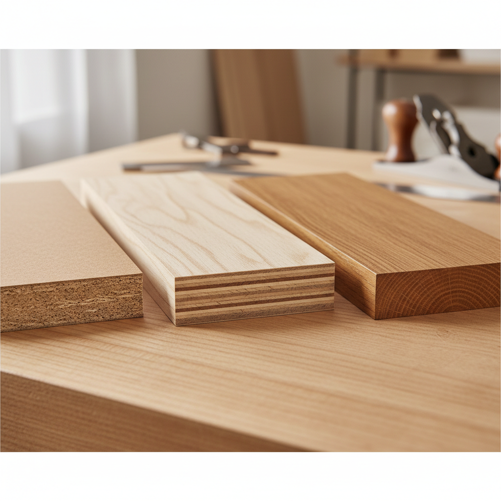 定制家具板材终极指南：颗粒板、多层板、实木板，到底该怎么选？