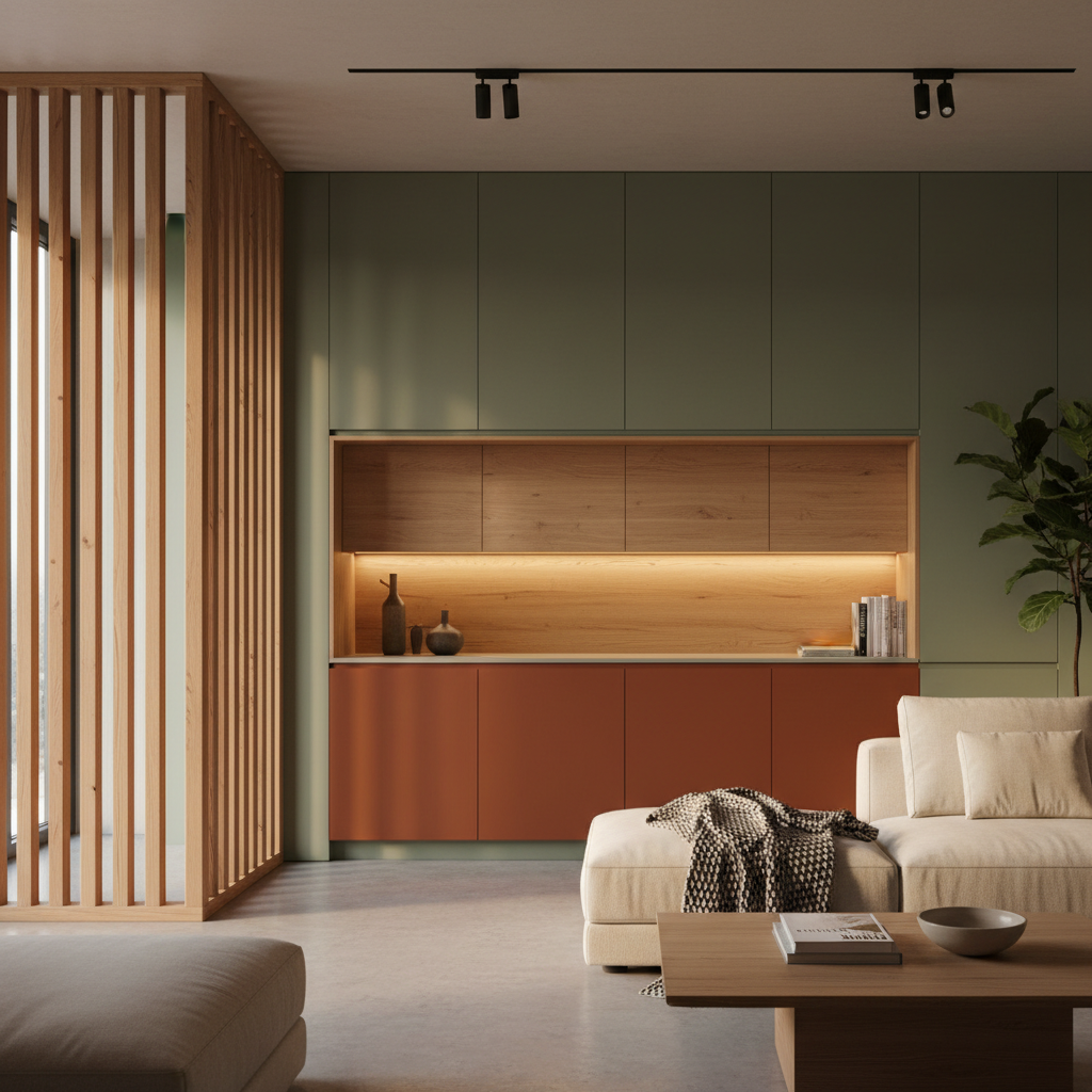 告别“性冷淡”！现代简约定制家具搭配指南：板材、色彩与空间科学