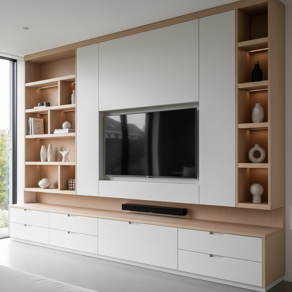 定制家具高效利用墙面空间