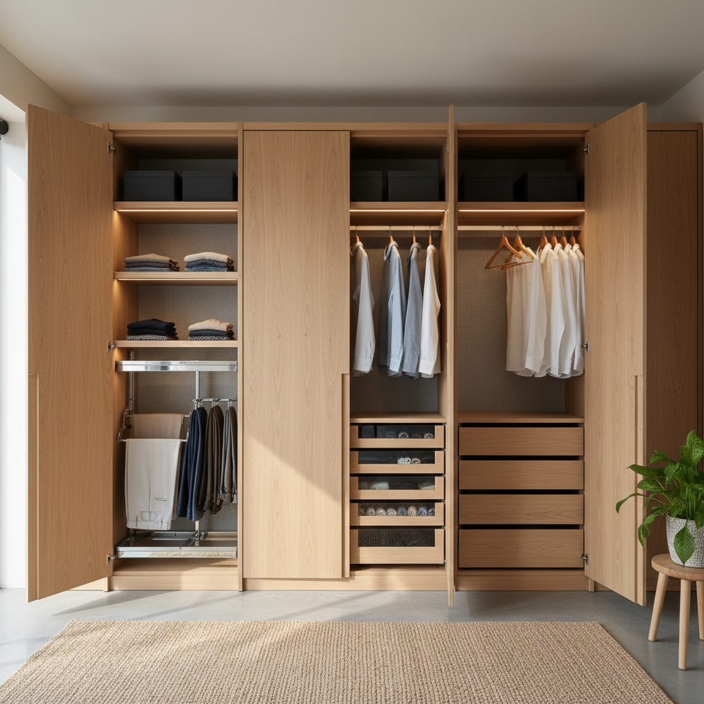 告别鸡肋空间！定制衣柜尺寸规划的9大黄金法则，让小户型也能装下“整个家”！