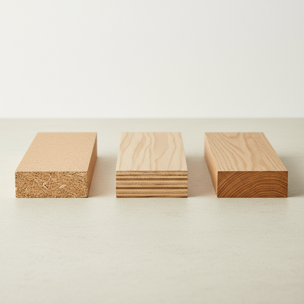 三种主流板材对比图