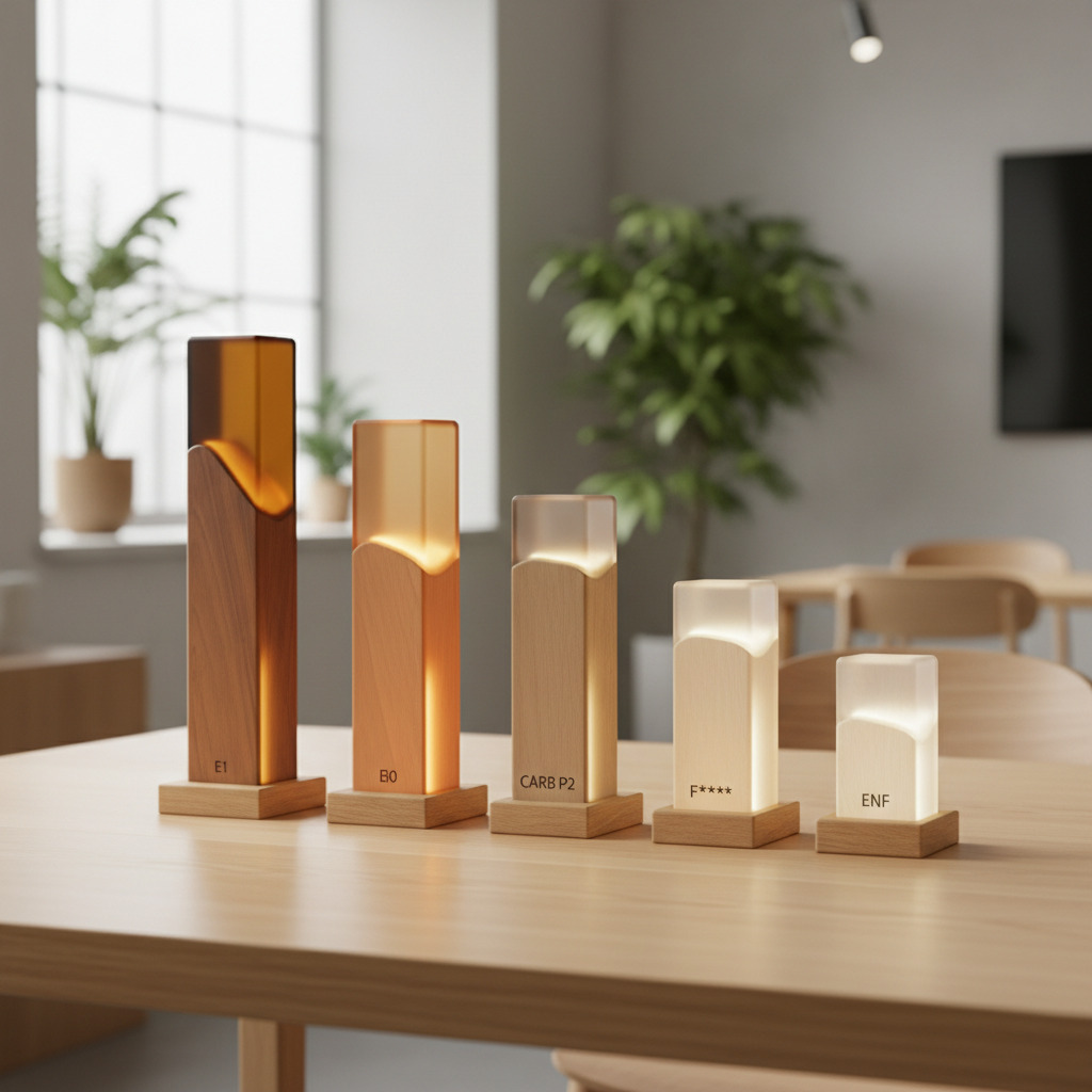 甲醛释放标准对比