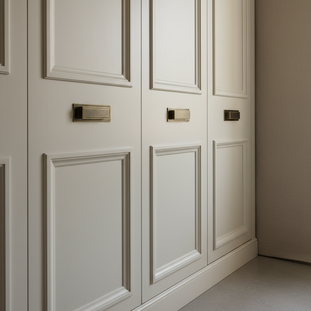 美式定制衣柜线板细节