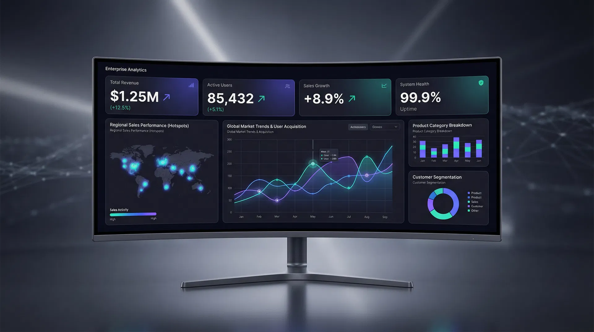 Enterprise Analytics Dashboard