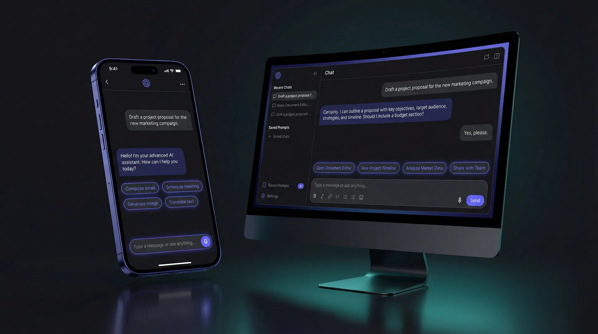 AI Assistant Interface