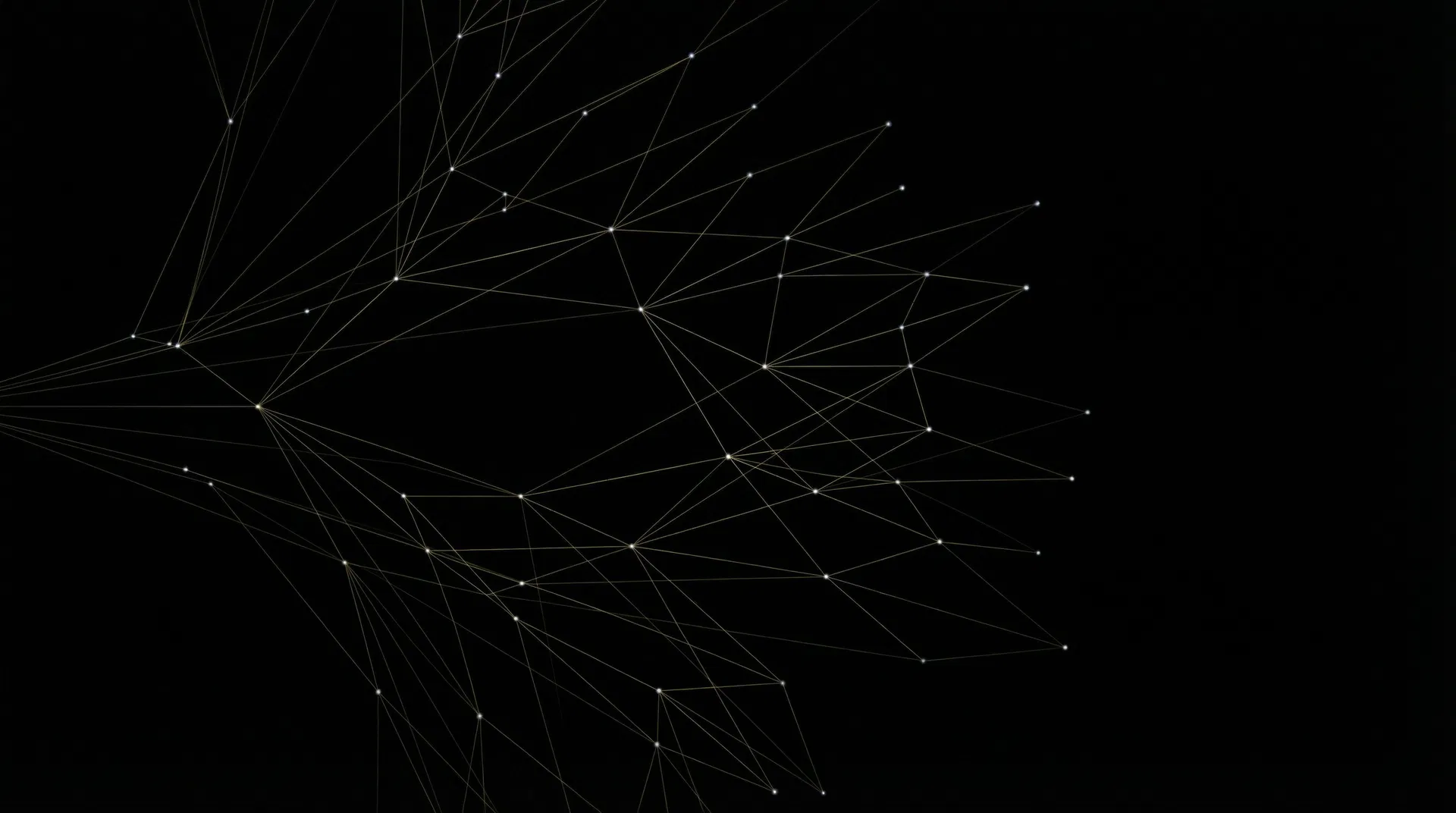 几何结构图形，象征BDH企业决策系统的结构化思维