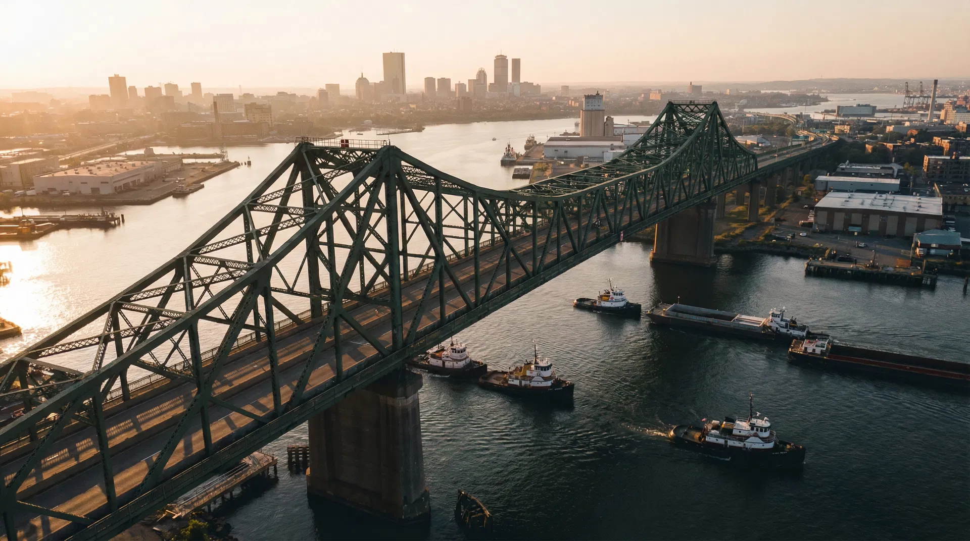Tobin Bridge, Massachusetts