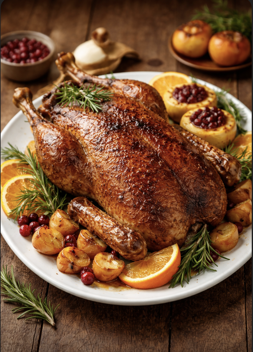 Whole Christmas Goose