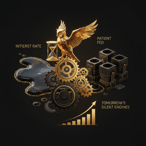 The Oil Slick, the Patient Fed, and Tomorrow's Silent Engines