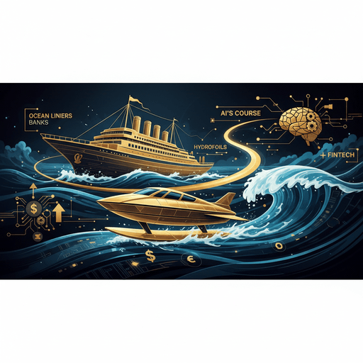 Ocean Liners and Hydrofoils: Banks Chart AI's Course Amid Fintech Tides