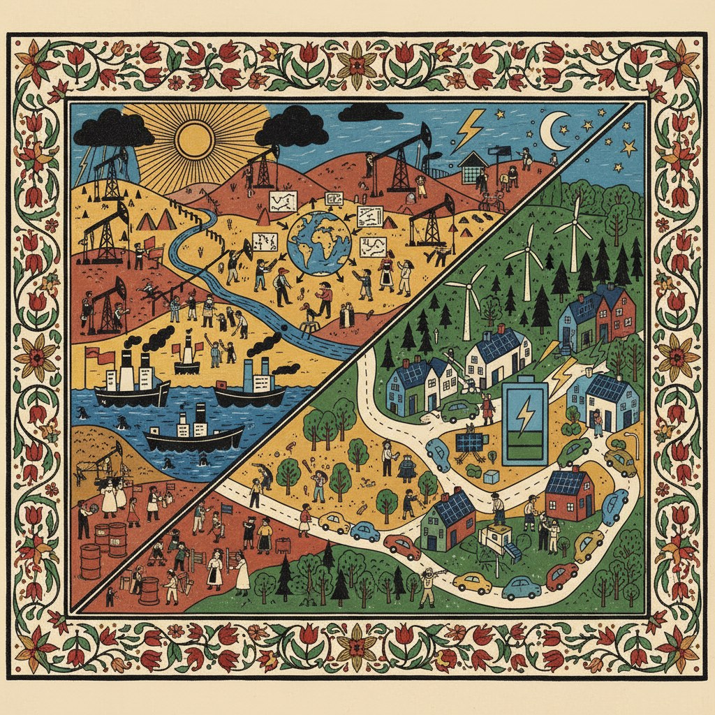 Energy's Dual Current: Oil's Geopolitical Surge Meets EV's Market Recalibration