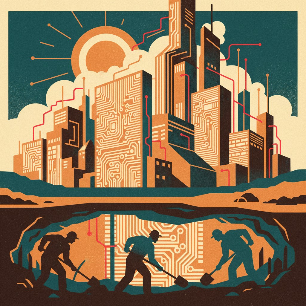 Silicon's Subterranean Currents: Architects of Tomorrow's AI