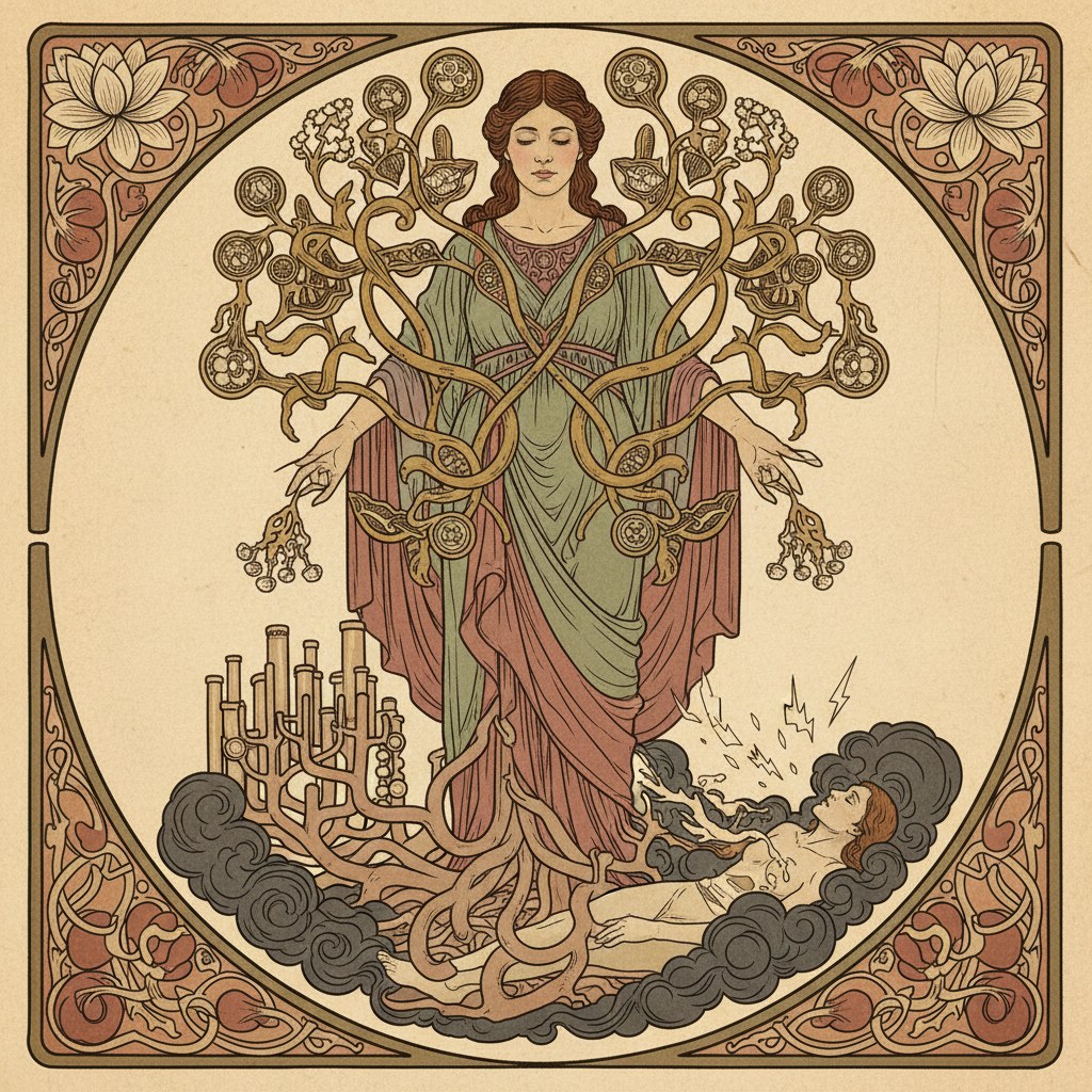 Research editorial illustration