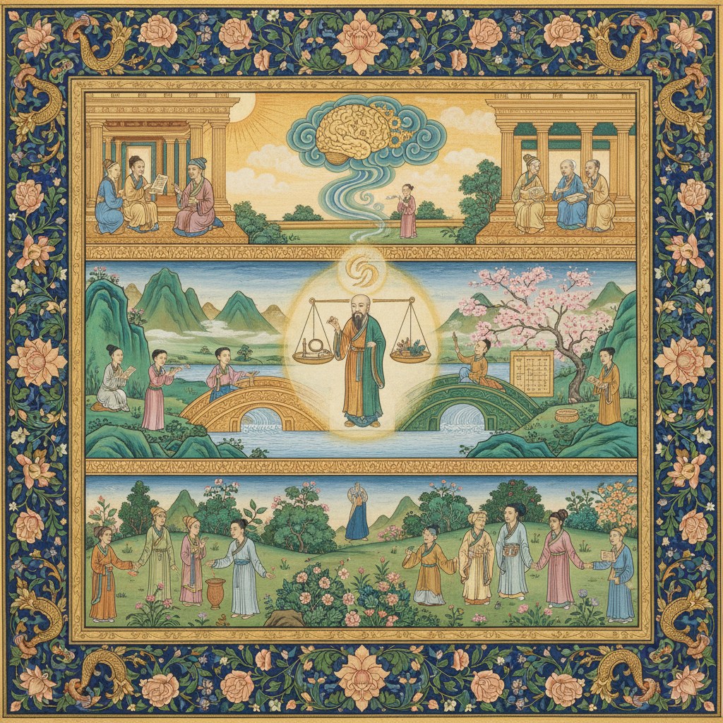 Research editorial illustration