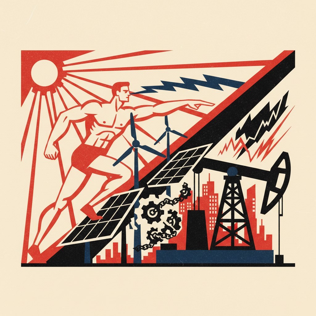 Can Green Energy Outrun Oil's Grip on the Global Economy?