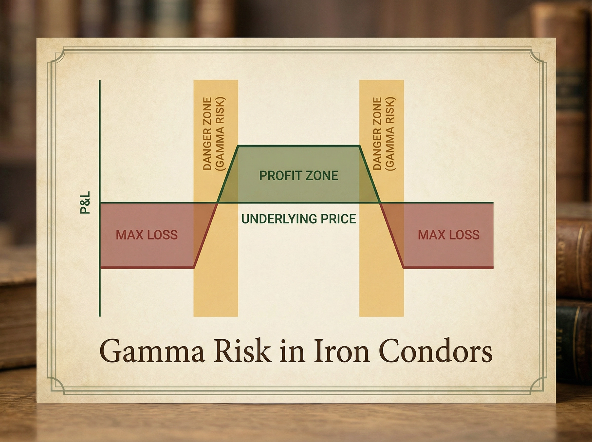 Gamma Risk in Iron Condors: Understanding the Danger Zone Near Expiration